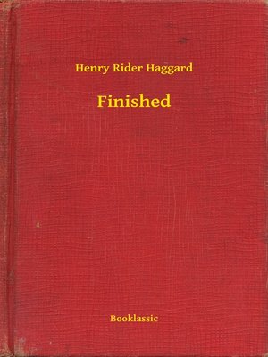 cover image of Finished